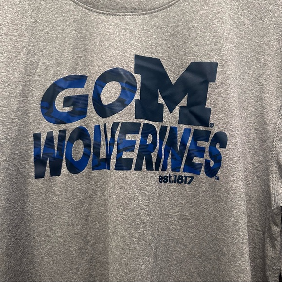 NWOT Adidas U of M Long Sleeve shirt. Men’s Large. - Picture 5 of 5